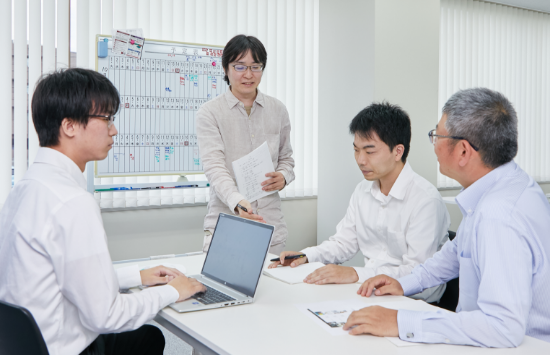 価値を生む瞬間に立ち会えるのは当社ならでは。